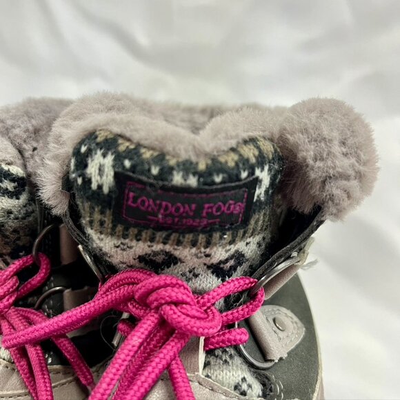London Fog Winter Snow Boots Toddler size 9 - Picture 8 of 8